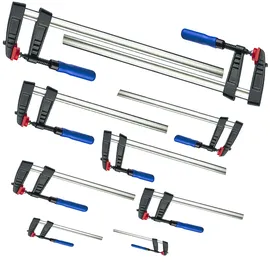 Vago-Tools Schraubzwinge Metall 300x80mm 150/200/250*50 8 tlg