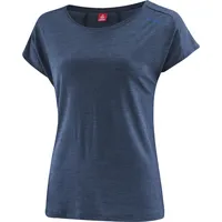 Löffler Merino-Tencel Loose-Fit Shirt Merino 42 blau
