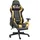 vidaXL Gaming-Stuhl mit Fußstütze Gold