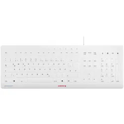 Cherry Stream Protect Keyboard weiß-grau