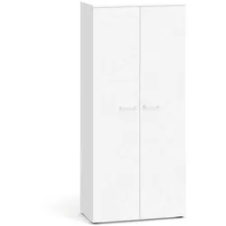 Kleiderschrank mit Schublade PRIMO 2023, ohne Schloss, weiß
