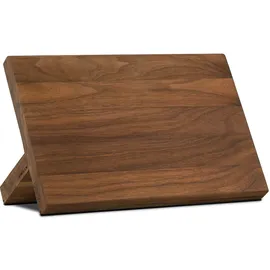 FELIX Solingen Magnet-Messerhalter unbestückt Nussbaum 30x14x19