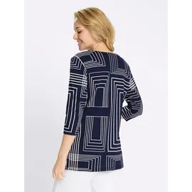 Classic Basics Shirtjacke in Blau 42