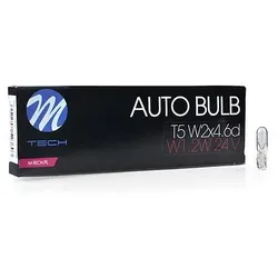 Glühlampe M-TECH W1.2W T5 1.2W W2x4.6d CLEAR 24V