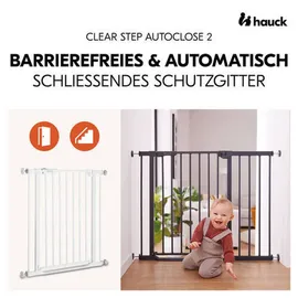 hauck Türschutzgitter Clear Step Autoclose 2, White«