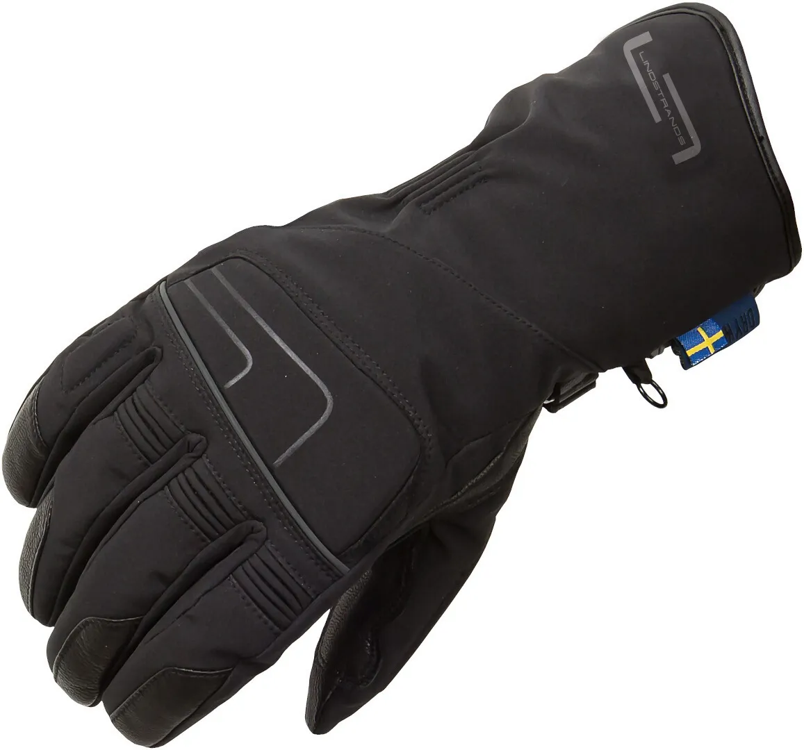 Lindstrands Vidar Motorfiets handschoenen, zwart, M L