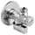 ARCOCERE Arco Eckventil A-801/2"x 3/8" mit Filter, Anti-Kalk, Chrom - Silber
