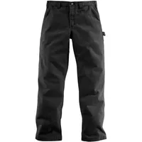 CARHARTT Washed Twill, Textilhose - Schwarz - W36/L32