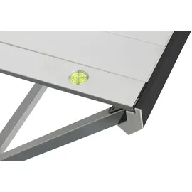 Brunner Campingtisch Titanium Axia 4 Silber/Schwarz