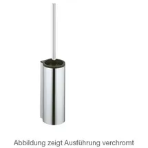 Keuco WC-Bürstengarnitur Plan Care Aluminium Silber/Schwarz (34964170100)