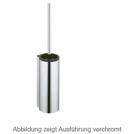 Keuco WC-Bürstengarnitur Plan Care Aluminium Silber/Schwarz (34964170100)