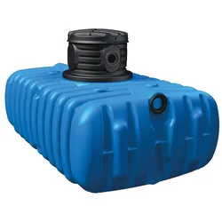 4rain Flachtank-Paket FLAT S, 3000 Liter Garten-Comfort, Tauchpumpe, Wassersteckdose, kindersicher