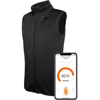 Vulpés beheizbare Weste | Smartphonesteuerung | Wasser- und Windfest | Premium Heizweste mit Graphen Technologie| Entwickelt in Deutschland | Ohne Power Bank (XL)
