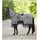 Waldhausen Fliegenausreitdecke Zebra mit Fransen 115 cm Schwarz/Weiß