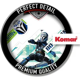 KOMAR Deko-Sticker Clone Wars Badges 100 x 70 cm