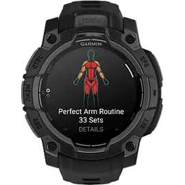 Garmin Instinct 3 AMOLED 45 mm Schwarz / Schwarz