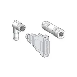 Schneider Electric VW3L1E001N01 Abdeckung mit Stecker für Versorgung und EtherNet IP, EtherNet Powerlink, EtherCAT, intergrierte Antriebe Lexium ILx