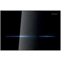 Geberit Sigma80 Betätigungsplatte Schwarz