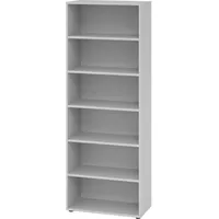 bümö Aktenregal 80 x 40 x 215,6 cm grau