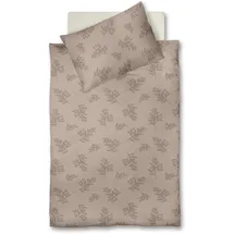 FLEURESSE Lech 4232 Blätter Beige 135 x 200 cm + 2 x 80 x 80 cm