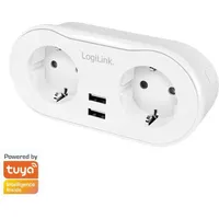 Logilink Funksteckdose SH0102, 2-fach, 2x USB, Smart