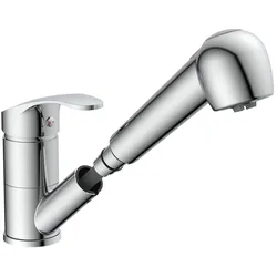 K2 Spültischarmatur, Chrom, küche, Wasserhahn Küche, Küchenarmatur, Mischbatterie Küche