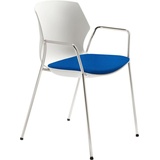 Mayer Sitzmöbel Stapelstuhl »Stapelstuhl myPRIMO«, (Packung), Polyester, stapelbar, blau