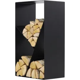 Magnus Kaminholzregal R122 Stahl 45 x 30 x 80 cm Schwarz