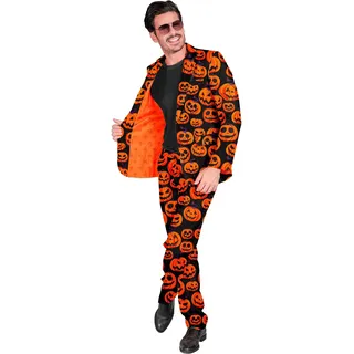 Widmann W WIDMANN MILANO Party Fashion - Party Fashion Anzug für Halloween, Jackett und Hose, Faschingskostüme