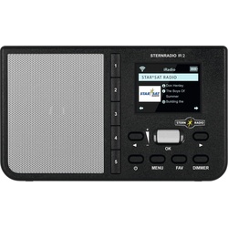 TechniSat STERNRADIO IR 2 Internet-Radio (Internetradio, 2 W) schwarz