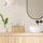 Relaxdays Badaccessoire-Set Braun