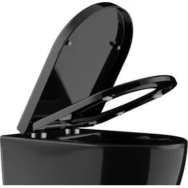 Bernstein WC-Sitz U1002 Schwarz mit LED-Beleuchtung