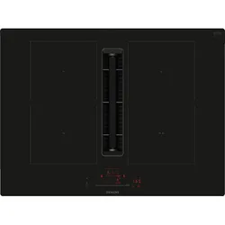 SIEMENS ED711HQ26E, Induktionskochfeld mit Dunstabzug (710 mm breit, 522 tief)