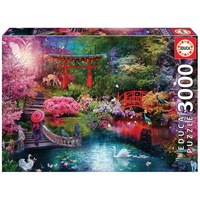 Educa Japanischer Garten, 3000 Teile für Erwachsene und Kinder ab 12 Jahren, Japan, Asien Mehrfarbig