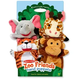 Melissa & Doug Hand Puppets Zoo Friends