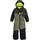 KILLTEC FIRST INSTINCT by killtec Kinder Skioverall/Schneeanzug mit Kapuze FISW 27 MNS ONPC, dunkeloliv, 86, 42106-000