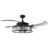 Fanaway Classic 122 cm Deckenventilator schwarz mit Licht inkl. Fernbedienung