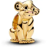 Pandora Der König der Löwen Simba Charm vergoldet 763376C01