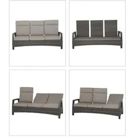 Siena Garden Corido Loungesofa grau