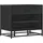 vidaXL Schuhbank 60 x 40 x 53,5 cm schwarz / schwarz