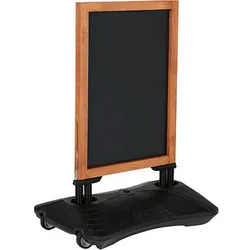 update displays Kundenstopper WindPro braun