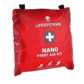 Lifesystems „Light & Dry Nano“ Erste-Hilfe-Set, CE-konformer Inhalt, Speziell entwickelt für Abenteuer, Triathlon, Sport, Red
