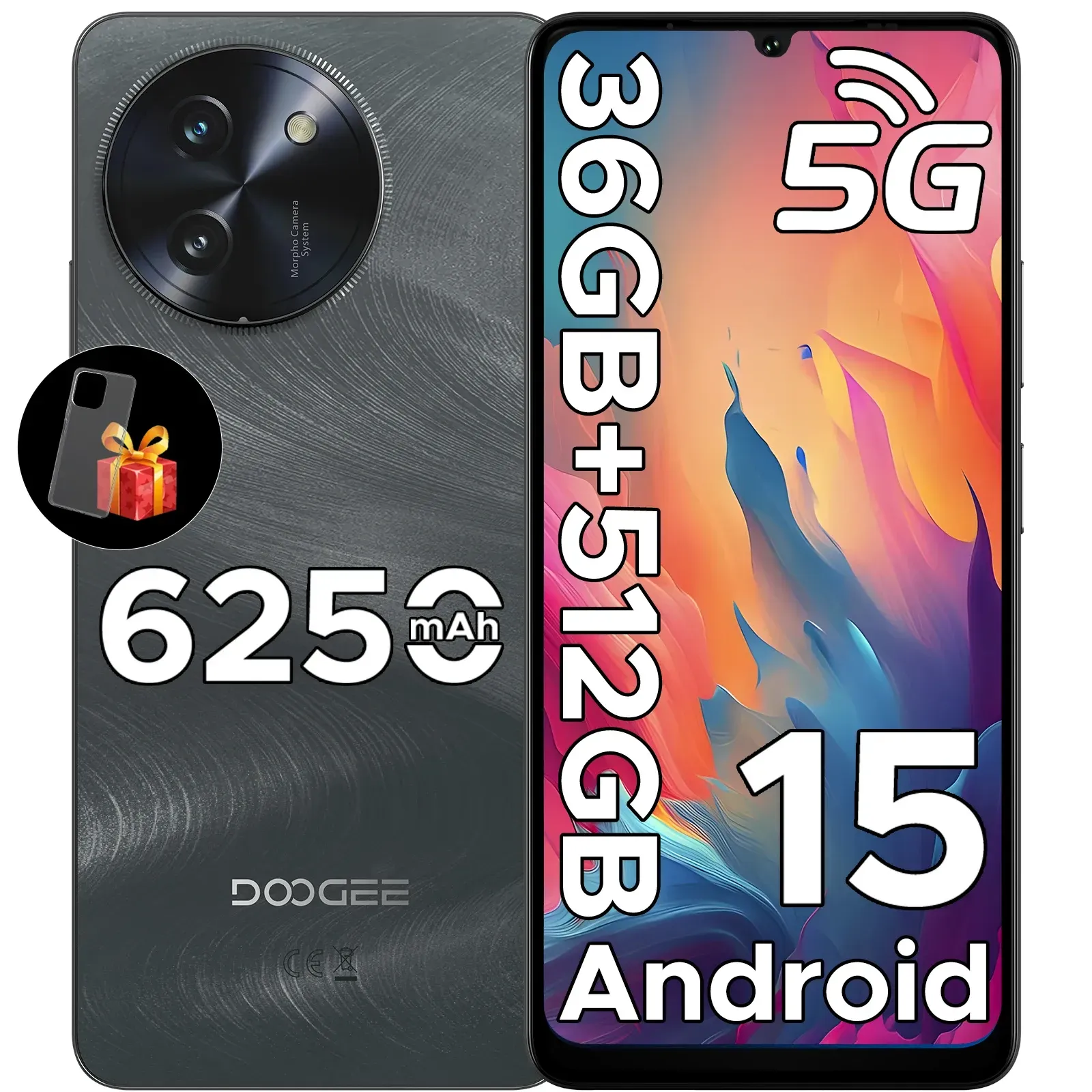 Doogee Note59 Pro+ 5g Smartphone Android 15 6,75