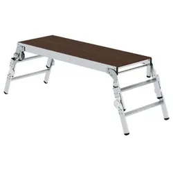 Maschinenpodest höhenverstellbar 2x 2 Stufen Aluminium