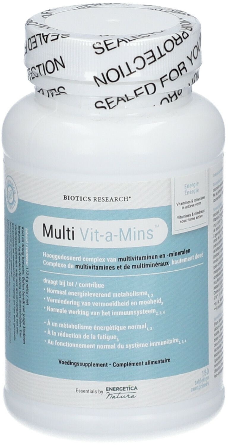 Biotics Research® Multi Vit-a-Mins 180 pc(s) comprimé(s)