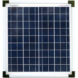 enjoy solar Poly 20W 12V Polykristallines Solarpanel Solarmodul Photovoltaikmodul ideal für Wohnmobil, Gartenhäuse, Boot