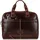 Jekyll & Hide Aktentasche Leder 38 cm Laptopfach braun