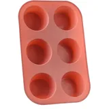MARELIDA Muffinform für 6 Muffins Silikon