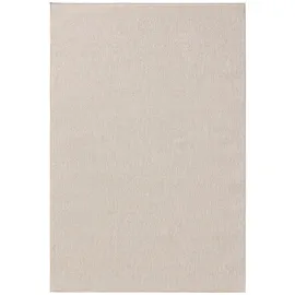 benuta Outdoorteppich Rechteckig, 300x400 cm wasserabweisend, Teppiche & Outdoor Teppich Iowa Creme Kunststoff,