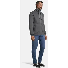 salzhaut Mool Sweatjacke Herren Grau S